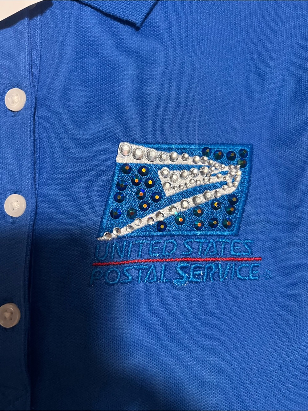 USPS Polo shirt Custom made to order polo shirt embroidered 2XL 3XL 4XL 5XL - Picture 11 of 11